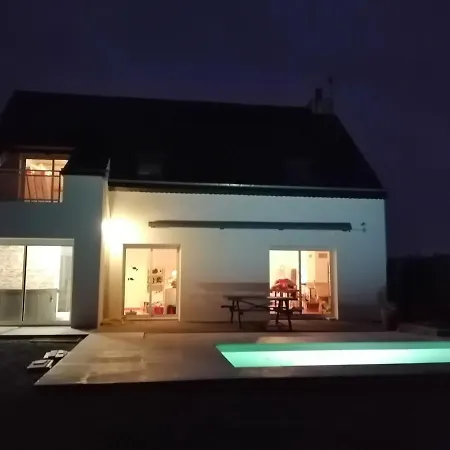 Villa Bord De Mer Avec Piscine Et Jacuzzi Penestin Exterior photo